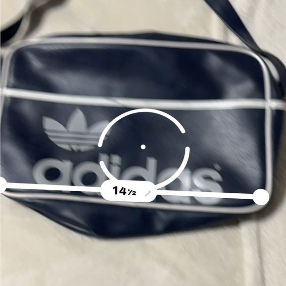Adidas Navy and White Tote Bag - Picture 3 of 6